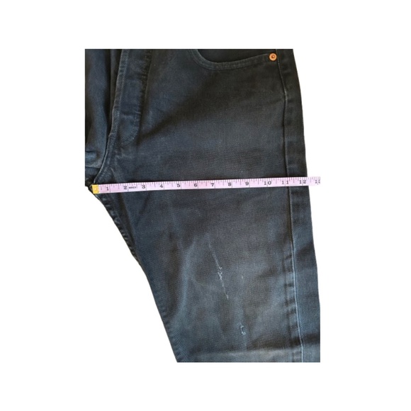 Vintage Black Levi's 517 Jeans from 1998, Tag 31x34, Actual 31x31 - Picture 6 of 10